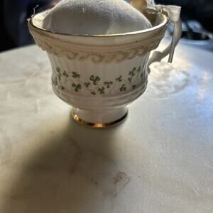 Handcrafted made in Galway Ireland China cup pin cushion